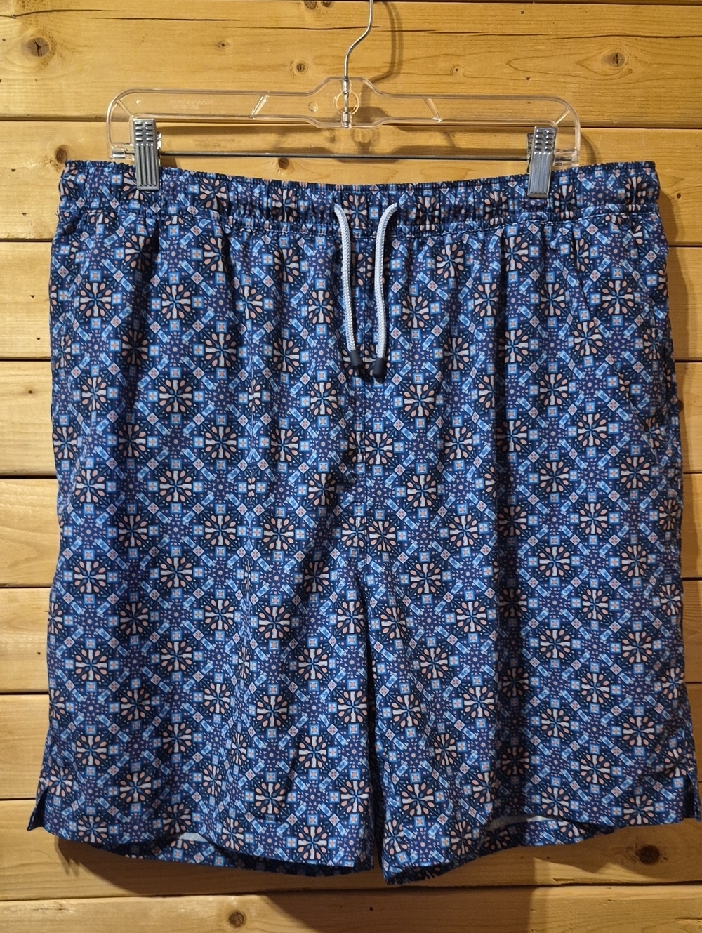 Mens Seaside Swim Trunks Size XL Lined